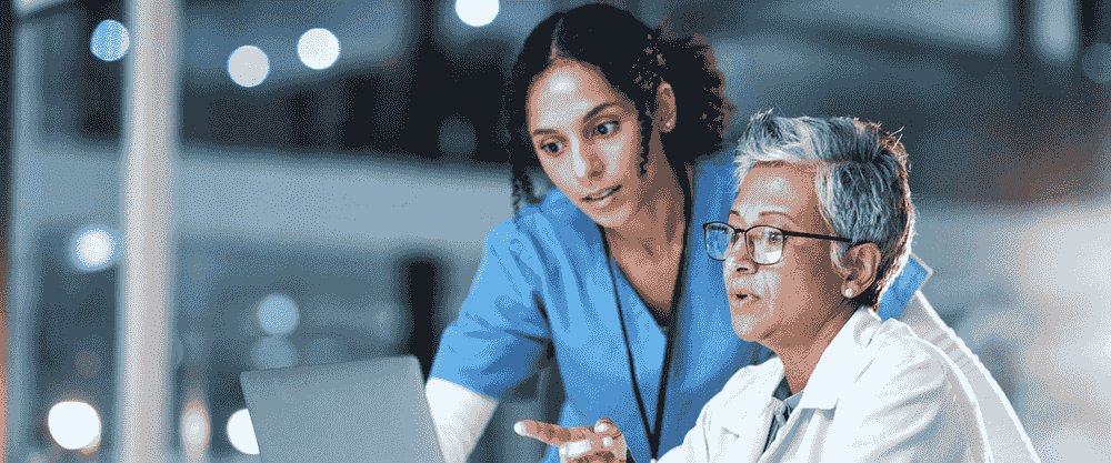 Medical billing professionals collaborating on revenue cycle management solutions